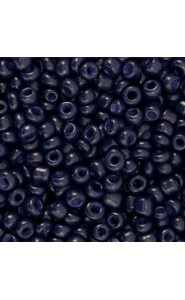 Seed beads 8/0 (3mm) Dark blue